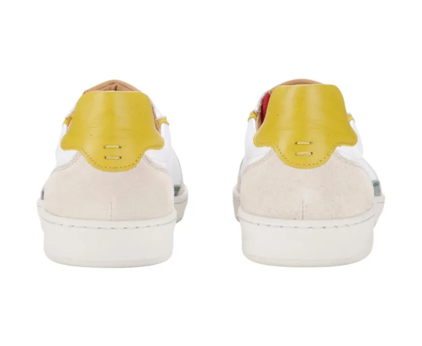 Zapatillas de hombre Verde Blanco Amarillo Kolora-Bexley Store