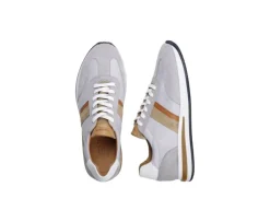 Zapatillas Gris Claro & Beis para hombre Keilira-Bexley Shop