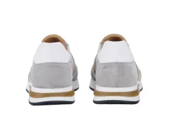 Zapatillas Gris Claro & Beis para hombre Keilira-Bexley Shop
