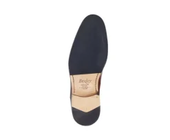 Zapato Oxford Chocolate patinado con suela de cuero con patín Grakley-Bexley Clearance