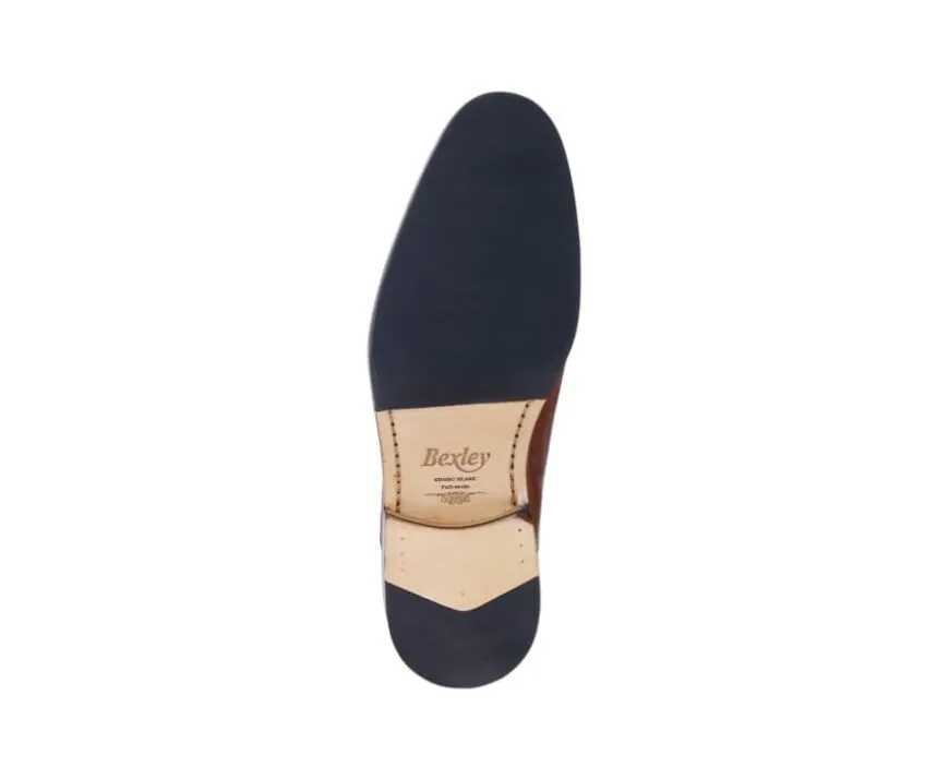 Zapato Oxford Coñac Patinado con suela de cuero Grakley-Bexley Online