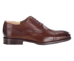 Zapato Oxford Coñac patinado para hombre Grackott-Bexley Cheap