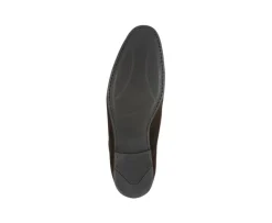 Zapato Oxford de terciopelo Marrón para hombre Suela de caucho Lennox Gomme Urban-Bexley Best