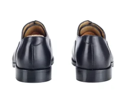 Zapato Oxford Negro con suela de cuero Grakley-Bexley Best Sale