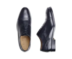 Zapato Oxford Negro para hombre Grackott-Bexley Outlet