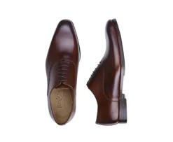 Zapato Oxford para hombre Castaño patinado Tremezzo Patin-Bexley Shop