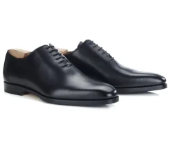 Zapato Oxford para hombre Negro con suela de cuero con patin Bellagio Patin-Bexley Flash Sale