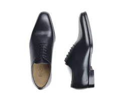 Zapato Oxford para hombre Negro con suela de cuero con patin Bellagio Patin-Bexley Flash Sale