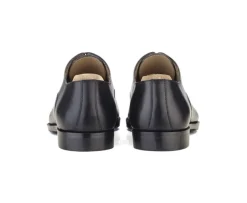 Zapato Oxford para hombre Suela de piel con patín Negro Tremezzo Patin-Bexley Shop