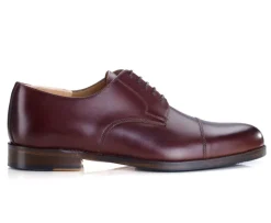 Zapatos derby de hombre Burdeos con suela de cuero Mayfair Classic Patin-Bexley Outlet