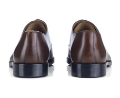 Zapatos derby hombre suela de piel con patín Chocolate patinado Mayfair Classic Patin-Bexley Online