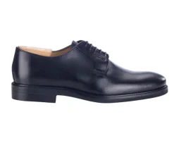 Zapatos derby Negro con suela de goma Monterey Classic Gomme City-Bexley Best