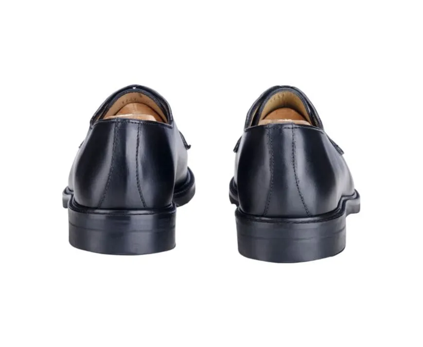 Zapatos derby Negro con suela de goma Monterey Classic Gomme City-Bexley Best