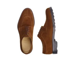 Zapatos Derby para hombre Suela de caucho Terciopelo Habana Kent Gomme Country-Bexley Online
