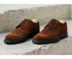 Zapatos Derby para hombre Suela de caucho Terciopelo Habana Kent Gomme Country-Bexley Online