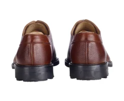 Zapatos Derby para hombre Suela de caucho Cognac granulado Kent Gomme Country-Bexley Outlet