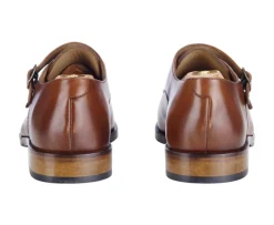 Zapatos hebilla hombre Coñac patinado Greydale Patin-Bexley Fashion