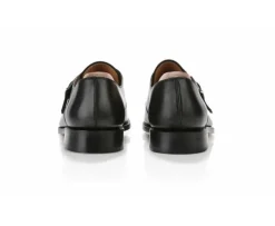 Zapatos hebilla hombre Negro Bloomingdale Silver Patin-Bexley Best Sale