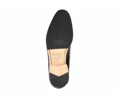 Zapatos hebilla hombre Negro Bloomingdale Silver Patin-Bexley Best Sale