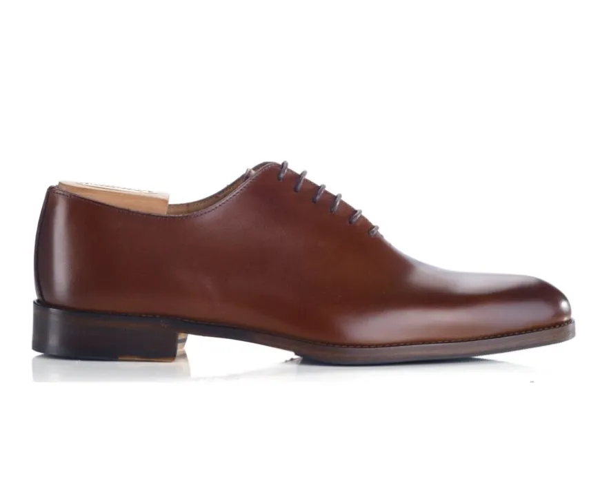 Zapatos Oxford de piel hombre Castaños patinado Peter Patin-Bexley Hot