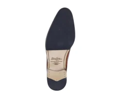Zapatos Oxford de piel hombre Dorado patinado Peter Patin-Bexley Fashion