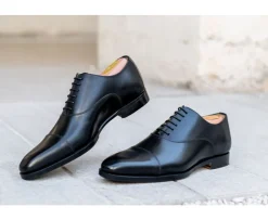 Zapatos Oxford hombre Negro Patinado Spezia Ii Patin-Bexley Outlet