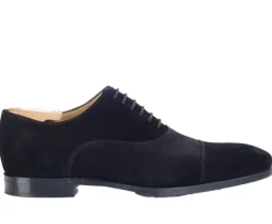 Zapatos Oxford hombre Terciopelo Negro Spezia Ii Patin-Bexley Store