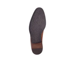 Zapatos oxford para hombre Coñac patinado Stanford Gomme-Bexley Outlet